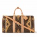 Louis Vuitton Keepall Bandouliere 50 Bag in Parfleche Canvas M11577