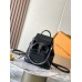 Louis Vuitton Montsouris PM Backpack in Black Lambskin M12587 Louis Vuitton Montsouris PM Backpack in Black Lambskin M12587