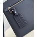 Louis Vuitton Takeoff Pouch in Navy Blue LV Aerogram Leather M11486 Louis Vuitton Takeoff Pouch in Navy Blue LV Aerogram Leather M11486