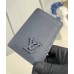 Louis Vuitton Pocket Organizer in Navy Blue LV Aerogram Leather M11489 Louis Vuitton Pocket Organizer in Navy Blue LV Aerogram Leather M11489