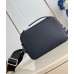 Louis Vuitton Avenue Messenger Bag in Black Taiga Leather