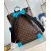 Louis Vuitton Christopher MM Backpack in Monogram Macassar Canvas M12729