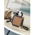 Louis Vuitton Mini Square Trunk Dalmatien in Monogram Reverse Canvas Louis Vuitton Mini Square Trunk Dalmatien in Monogram Reverse Canvas