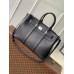 Louis Vuitton Georges Tote MM Bag in Black Leather M23153 Louis Vuitton Georges Tote MM Bag in Black Leather M23153