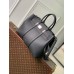 Louis Vuitton Georges Tote MM Bag in Black Leather M23153 Louis Vuitton Georges Tote MM Bag in Black Leather M23153