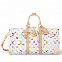 Louis Vuitton LV x TM Keepall Bandouliere 45 Bag in Monogram Multicolored Canvas M13742