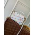 Louis Vuitton LV x TM Side Trunk MM Bag in Monogram Multicolored Leather M14046 Louis Vuitton LV x TM Side Trunk MM Bag in Monogram Multicolored Leather M14046