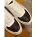 Louis Vuitton Men's Rivoli Sneakers In White Leather Louis Vuitton Men's Rivoli Sneakers In White Leather