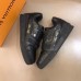 Louis Vuitton Men's LV Trainer Sneakers In Crocodile Embossed Leather Louis Vuitton Men's LV Trainer Sneakers In Crocodile Embossed Leather