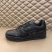 Louis Vuitton Men's LV Trainer Sneakers In Crocodile Embossed Leather Louis Vuitton Men's LV Trainer Sneakers In Crocodile Embossed Leather