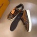 Louis Vuitton Men's LV Trainer Sneakers In Monogram Suede