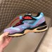 Louis Vuitton Men's LV Trail Sneakers Purple Suede Leather Louis Vuitton Men's LV Trail Sneakers Purple Suede Leather