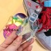 Louis Vuitton Men's LV Trainer High-top Sneakers In Purple Leather Louis Vuitton Men's LV Trainer High-top Sneakers In Purple Leather