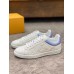 Louis Vuitton Men's Luxembourg Sneakers In White Monogram Leather Louis Vuitton Men's Luxembourg Sneakers In White Monogram Leather