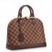 Louis Vuitton Alma PM Bag In Damier Ebene Canvas N53151 Louis Vuitton Alma PM Bag In Damier Ebene Canvas N53151