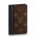 Louis Vuitton Pocket Organizer In Monogram Macassar Canvas M60111