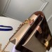 Louis Vuitton Vavin Chain Wallet In Damier Ebene Canvas N60237 Louis Vuitton Vavin Chain Wallet In Damier Ebene Canvas N60237