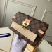 Louis Vuitton Vavin Chain Wallet In Damier Ebene Canvas N60237 Louis Vuitton Vavin Chain Wallet In Damier Ebene Canvas N60237