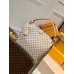 Louis Vuitton Graceful PM Bag In Damier Azur Canvas N42249
