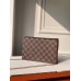 Louis Vuitton Croisette Chain Wallet In Damier Ebene Canvas N60287 Louis Vuitton Croisette Chain Wallet In Damier Ebene Canvas N60287