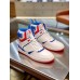 Louis Vuitton Men's Rivoli High-top Sneakers In White Leather Louis Vuitton Men's Rivoli High-top Sneakers In White Leather