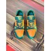 Louis Vuitton Men's LV Trainer Sneakers In Orange Monogram Leather Louis Vuitton Men's LV Trainer Sneakers In Orange Monogram Leather