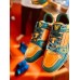 Louis Vuitton Men's LV Trainer Sneakers In Orange Monogram Leather Louis Vuitton Men's LV Trainer Sneakers In Orange Monogram Leather