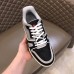 Louis Vuitton Men's LV Trainer Sneakers In Black/Grey Calfskin Louis Vuitton Men's LV Trainer Sneakers In Black/Grey Calfskin