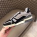 Louis Vuitton Men's LV Trainer Sneakers In Black/Grey Calfskin Louis Vuitton Men's LV Trainer Sneakers In Black/Grey Calfskin