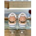 Louis Vuitton Men's LV Trainer Sneakers In Silver Metallic Calfskin