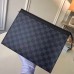 Louis Vuitton Pochette Voyage MM In Damier Graphite Canvas N41696 Louis Vuitton Pochette Voyage MM In Damier Graphite Canvas N41696