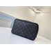 Louis Vuitton Toilet Pouch GM In Monogram Eclipse Canvas M43383 Louis Vuitton Toilet Pouch GM In Monogram Eclipse Canvas M43383