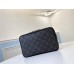 Louis Vuitton Toilet Pouch GM In Monogram Eclipse Canvas M43383 Louis Vuitton Toilet Pouch GM In Monogram Eclipse Canvas M43383