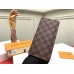 Louis Vuitton Brazza Wallet In Damier Ebene Canvas N60017 Louis Vuitton Brazza Wallet In Damier Ebene Canvas N60017