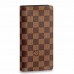 Louis Vuitton Brazza Wallet In Damier Ebene Canvas N60017 Louis Vuitton Brazza Wallet In Damier Ebene Canvas N60017