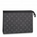 Louis Vuitton Pochette Voyage MM In Monogram Eclipse Canvas M61692 Louis Vuitton Pochette Voyage MM In Monogram Eclipse Canvas M61692