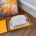 Louis Vuitton Cosmetic Pouch In Damier Azur Canvas N60024 Louis Vuitton Cosmetic Pouch In Damier Azur Canvas N60024