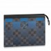 Louis Vuitton Pochette Voyage MM In Damier Graphite Giant Canvas N60412
