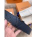 Louis Vuitton LV Initiales 35mm Belt In Taiga Leather M0001Q Louis Vuitton LV Initiales 35mm Belt In Taiga Leather M0001Q