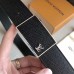 Louis Vuitton Metropole 35MM Belt In Taiga Leather M0002S Louis Vuitton Metropole 35MM Belt In Taiga Leather M0002S