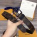 Louis Vuitton Voyager 35mm Belt In Monogram Canvas M0042T Louis Vuitton Voyager 35mm Belt In Monogram Canvas M0042T
