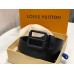 Louis Vuitton Voyager 35mm Belt In Monogram Shadow Leather M0281V Louis Vuitton Voyager 35mm Belt In Monogram Shadow Leather M0281V