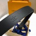 Louis Vuitton Voyager 35mm Belt In Monogram Shadow Leather M0281V Louis Vuitton Voyager 35mm Belt In Monogram Shadow Leather M0281V