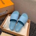 Louis Vuitton Jumbo Flatform Mules In Blue Monogram Lambskin Louis Vuitton Jumbo Flatform Mules In Blue Monogram Lambskin