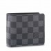 Louis Vuitton Multiple Wallet In Damier Graphite Canvas N62663 Louis Vuitton Multiple Wallet In Damier Graphite Canvas N62663