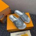 Louis Vuitton Jumbo Flatform Mules In Silver Metallic Lambskin Louis Vuitton Jumbo Flatform Mules In Silver Metallic Lambskin