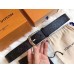 Louis Vuitton Landscape 35mm Belt In Monogram Eclipse Canvs M9083S Louis Vuitton Landscape 35mm Belt In Monogram Eclipse Canvs M9083S