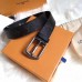 Louis Vuitton Landscape 35mm Belt In Monogram Eclipse Canvs M9083S Louis Vuitton Landscape 35mm Belt In Monogram Eclipse Canvs M9083S