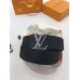 Louis Vuitton LV Initiales 40mm Belt In Damier Suede Leather M6875P Louis Vuitton LV Initiales 40mm Belt In Damier Suede Leather M6875P