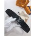Louis Vuitton LV Initiales 40mm Belt In Damier Suede Leather M6875P Louis Vuitton LV Initiales 40mm Belt In Damier Suede Leather M6875P